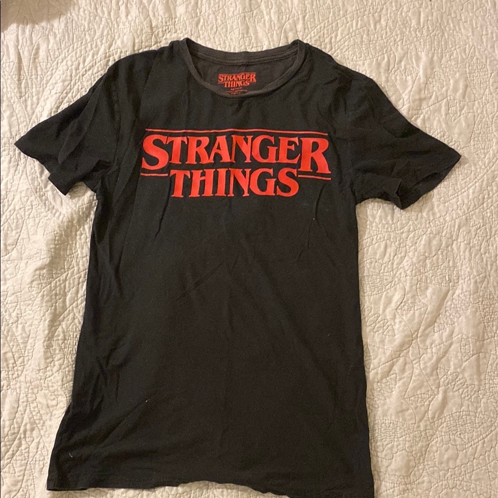 Stranger Things Black T-Shirt